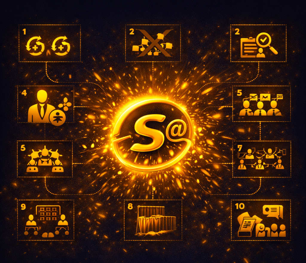 Modelithe - 10 myths about scrum@scale